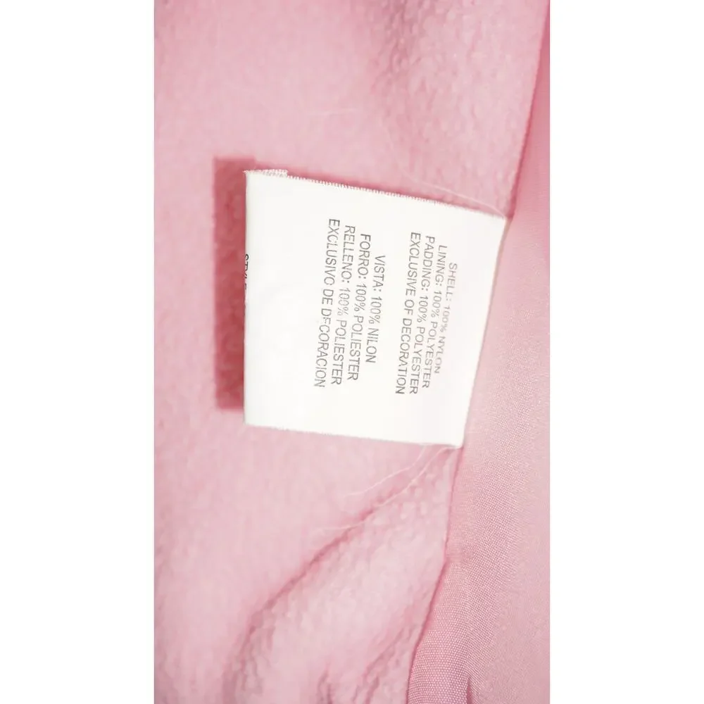 OshKosh B’gosh Toddler Pink Quilted Puffer Jacket 2T Hooded  Fleece Lined